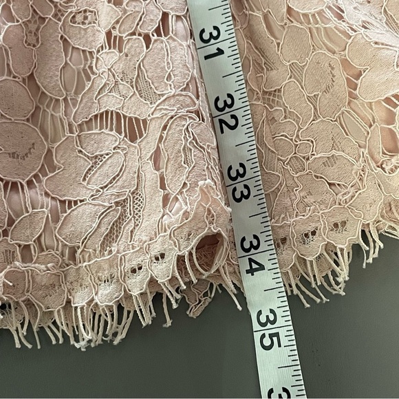 Eliza J Midi Lace Dress – Soft Pink, Fuller Skirt – Size 6 Petite - Picture 11 of 11